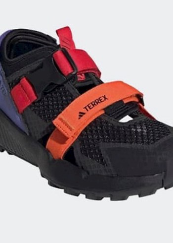 Adidas Erkek Çok Renkli Spor Sandalet Velcro - Görsel 4