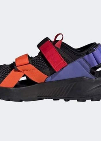 Adidas Erkek Çok Renkli Spor Sandalet Velcro - Görsel 6