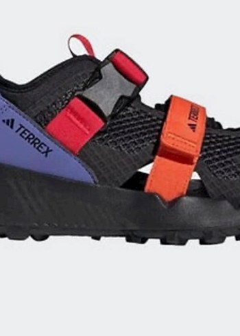 Adidas Erkek Çok Renkli Spor Sandalet Velcro - Görsel 9