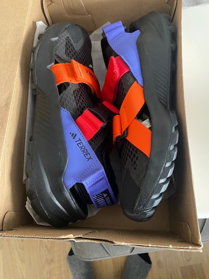 Adidas Erkek Çok Renkli Spor Sandalet Velcro - Görsel 3