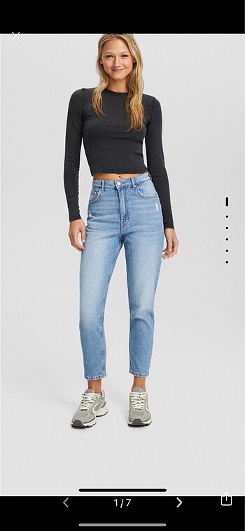 Bershka mom jean