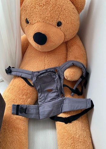 Gri Bebek Taşıyıcı Ergonomik Tasarım - Görsel 4