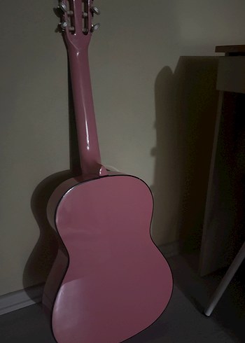 Pastel Pembe Klasik Gitar - Görsel 6