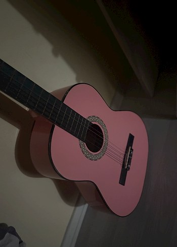 Pastel Pembe Klasik Gitar - Görsel 2