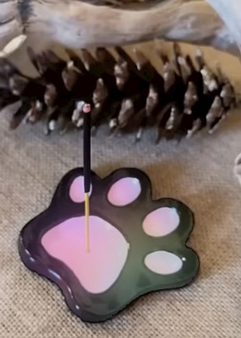 Kedi Pençe Desenli Tütsülük