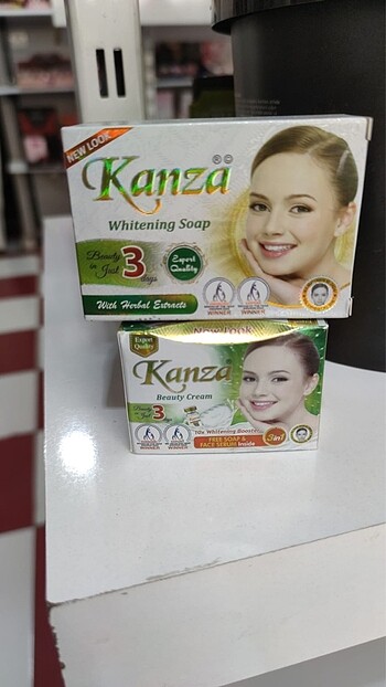 Kanza cilt beyazlatıcı krem