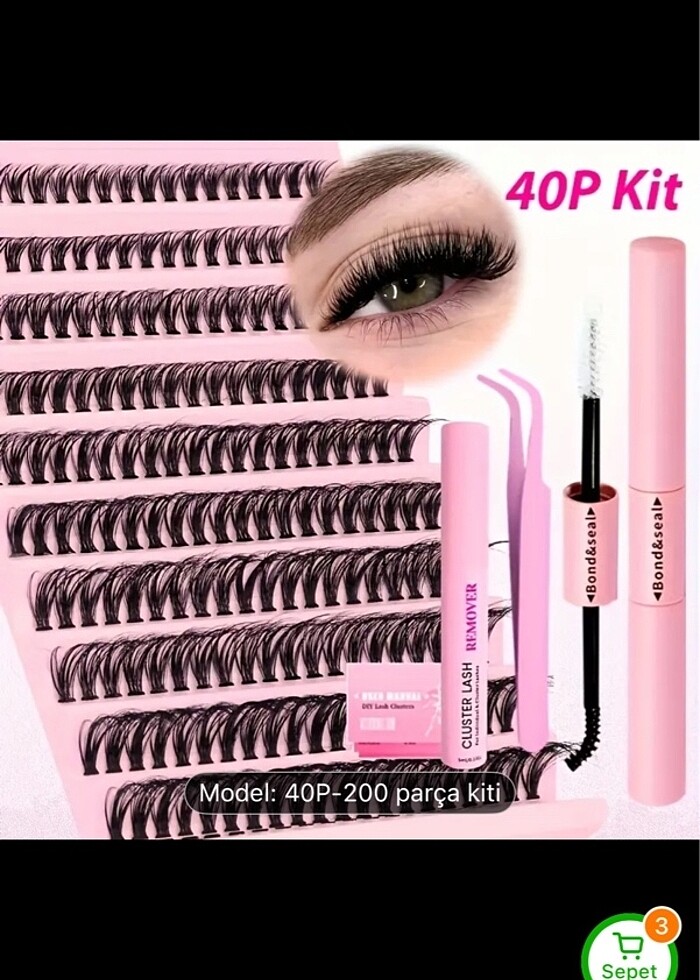 Takma kirpik - Görsel 2