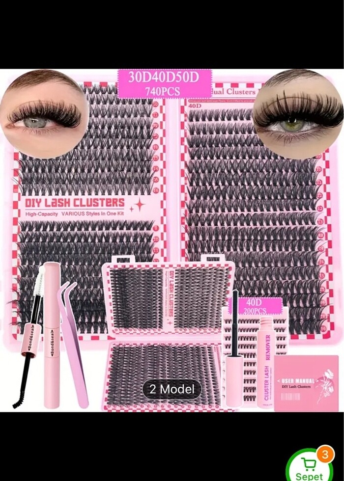 Takma kirpik - Görsel 3