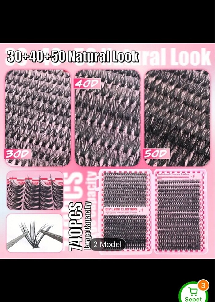 Takma kirpik - Görsel 4