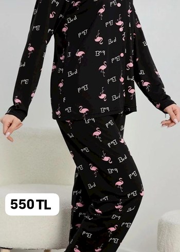 Kadın Uzun Kollu Pijama Takımı