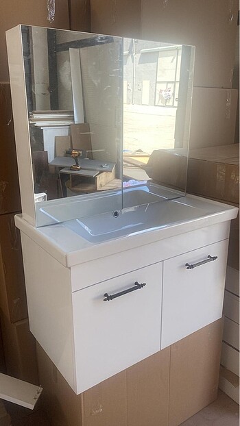 Mdf banyo dolabı her ölçü yapılır