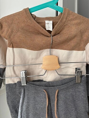 3 Yaş Beden H&M Triko Takım 2-3 yaş