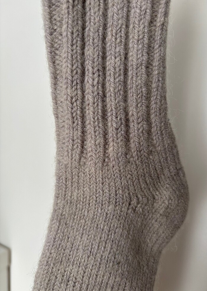 Alpaka Yünü Çorap 2-3 yaş - Görsel 2