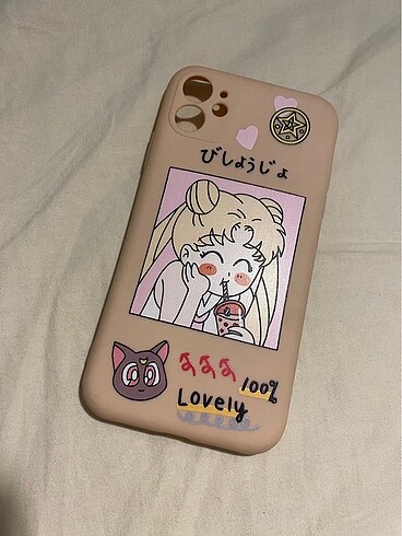 Sailor moon anime telefon kılıfı