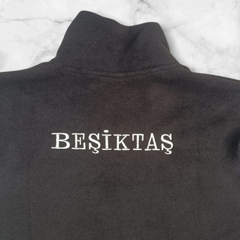 Kırmızı Fermuarlı Erkek Sweatshirt - Görsel 4