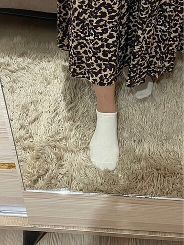 s Beden siyah Renk Leopar etek