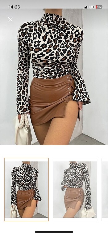 Trendyol & Milla Leopar bluz