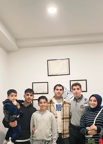 Diğer Lacivert Çizgili Yün Triko Elbise