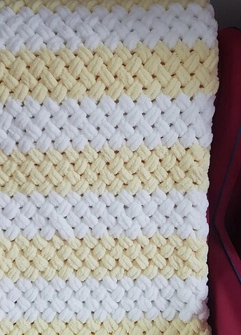 Puffy Pie Alize puffy bebek battaniyesi ve yastığı 