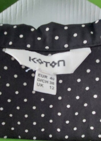Koton Koton Saten Elbise