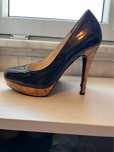 37 Beden siyah Renk kadın topuklu ayakkabı topuk yüksekliği :12 cm