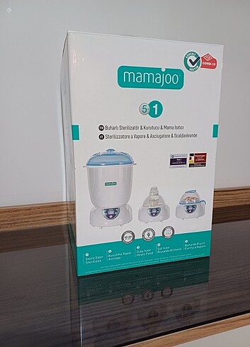 Mamajoo 5 in 1 Buharlı Sterilizatör Kurutucu Mama Isıtıcı