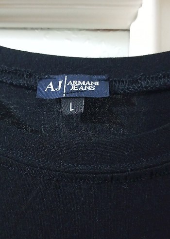 Armani Jeans Siyah Erkek Tişört - Görsel 6