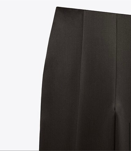 Zara Zara kahverengi Kumaş Pantolon