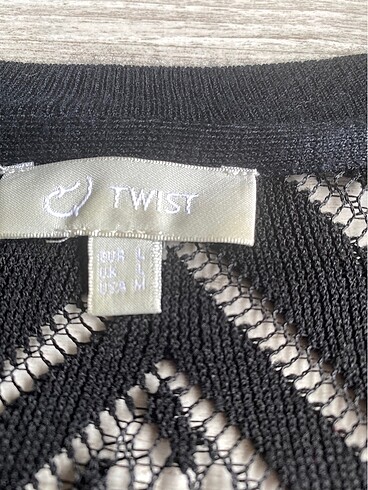 l Beden Siyah TWIST kazak L beden