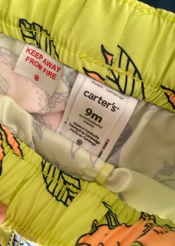 Carters Erkek Çocuk Renkli Baskılı Kısa Kollu Mayo Takımı - Görsel 4