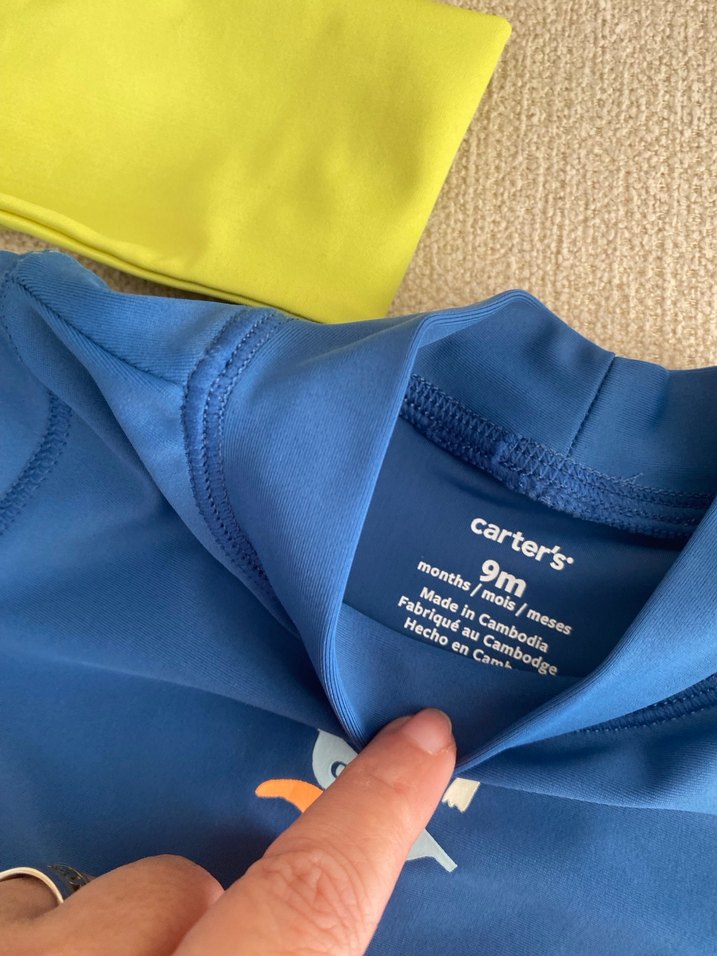 Carters Erkek Çocuk Renkli Baskılı Kısa Kollu Mayo Takımı - Görsel 2