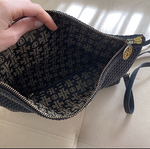  Beden siyah Renk Tory Burch çapraz çanta