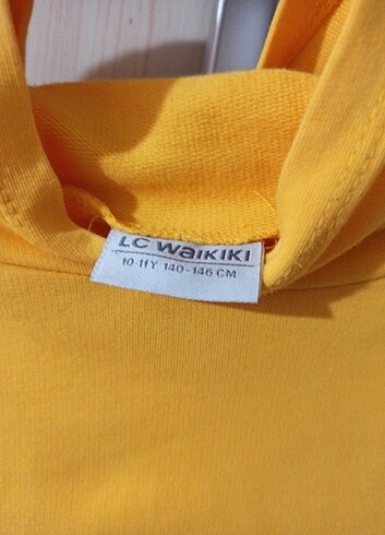 10 Yaş Beden sarı Renk Sweatshirt