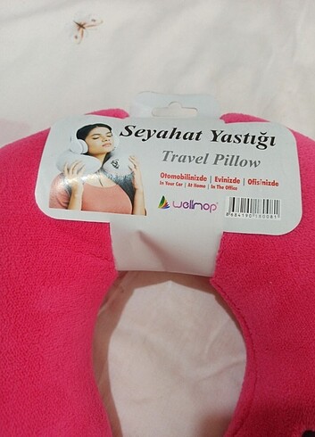 Beden pembe Renk Seyahat Yastığı