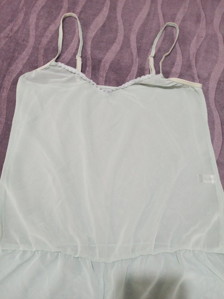 Beyaz Dantel Detaylı Kısa Tulum - Görsel 2