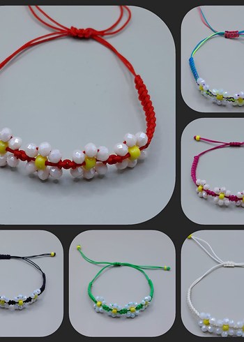 kristal taşlı Bohem Kadın Bileklik - Görsel 4