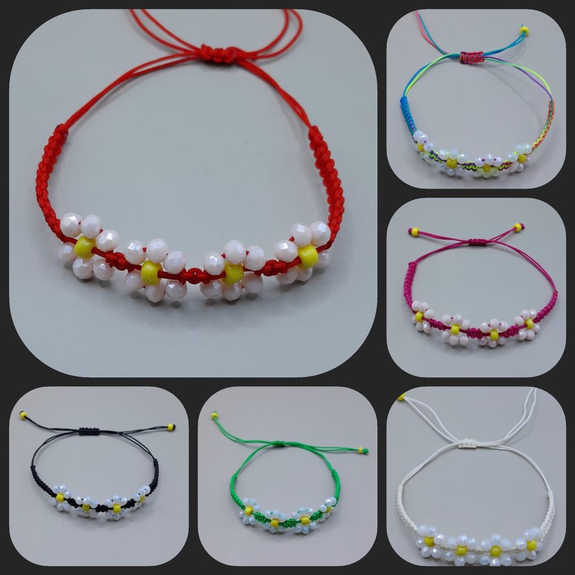 kristal taşlı Bohem Kadın Bileklik - Görsel 4