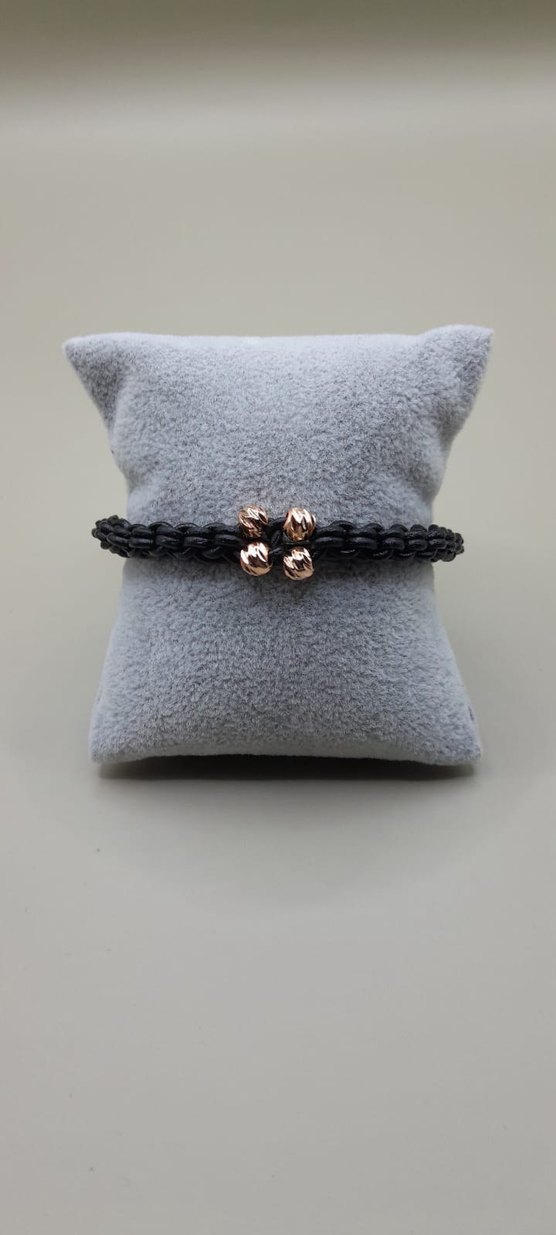 hakiki deri Çelik taşlardan oluşan Erkek Biker Bileklik - Görsel 5