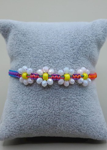 kristal taşlı Bohem Bileklik - Görsel 2