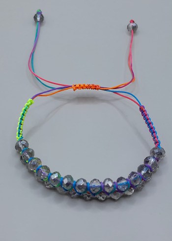 kristal taşlı Bohem Parti Bilekliği - Görsel 2