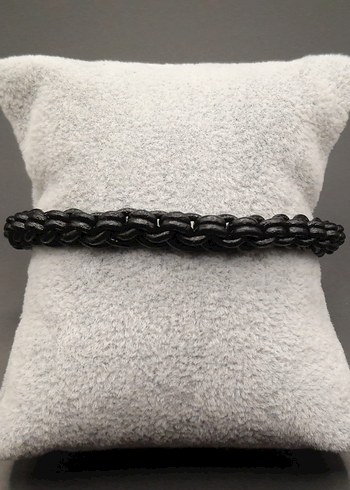 hakiki deri unisex bilekliği - Görsel 4