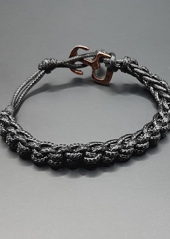 hakiki deri unisex bilekliği - Görsel 2