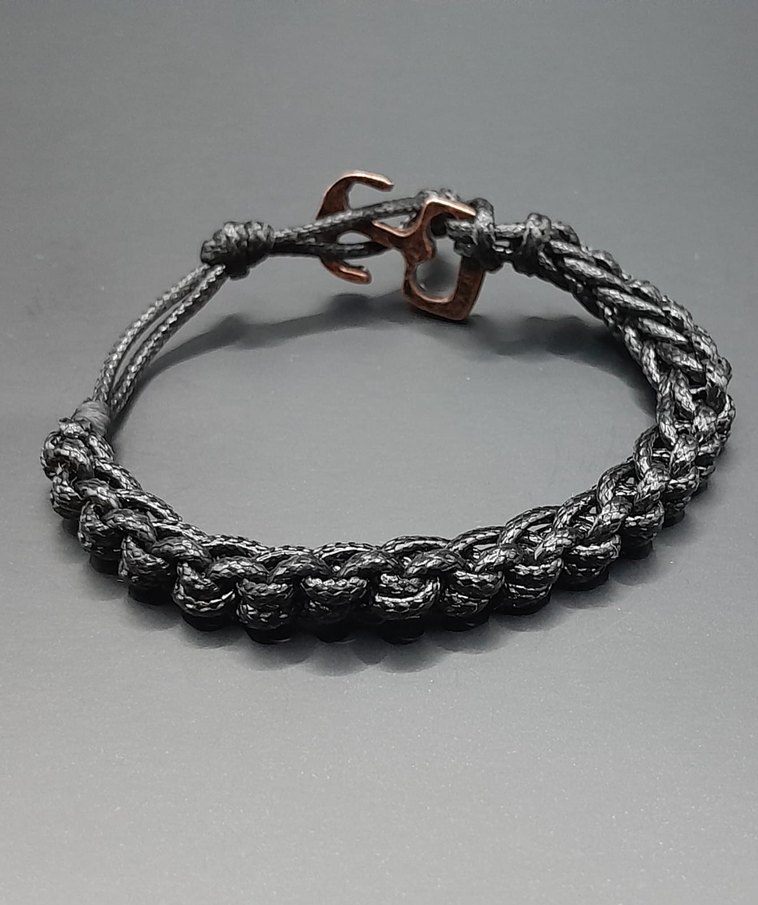 hakiki deri unisex bilekliği - Görsel 2