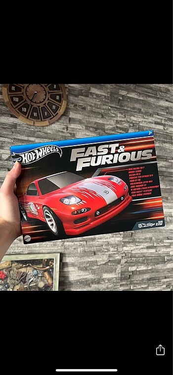 Hotwheels 10lu Fast And Furious FF Set