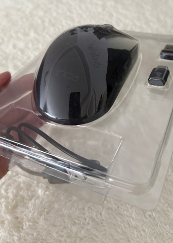 Inca şarjlı, ışıklı mouse