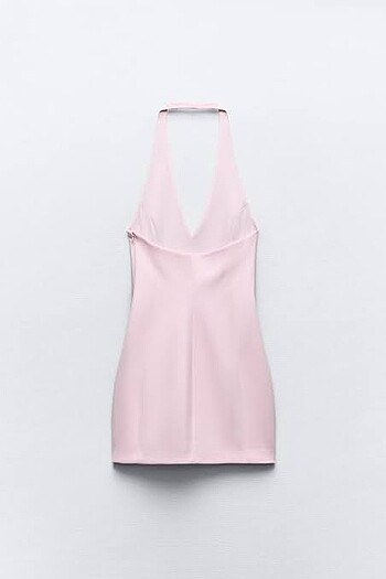 m Beden Zara halter yaka elbise