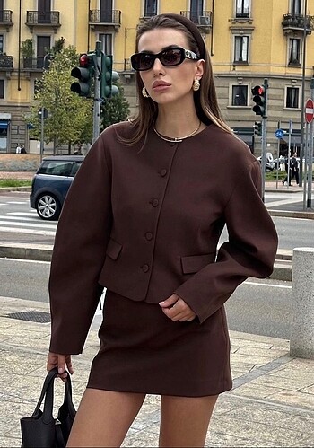Zara balon kol ceket