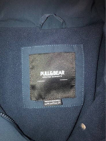m Beden lacivert Renk Pull&Bear mont
