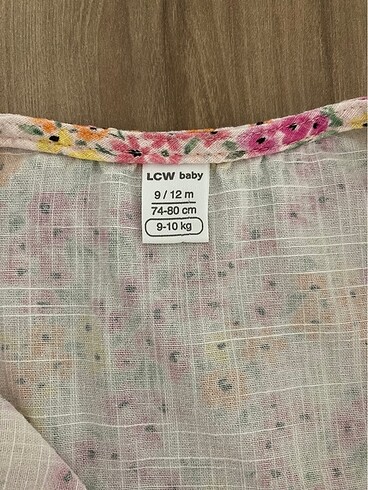 9-12 Ay Beden çeşitli Renk Keten elbise (9-12)