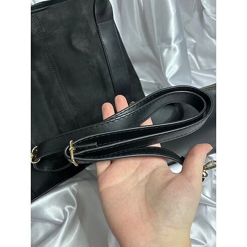 Beden siyah Renk Hediyeli Tote Bag